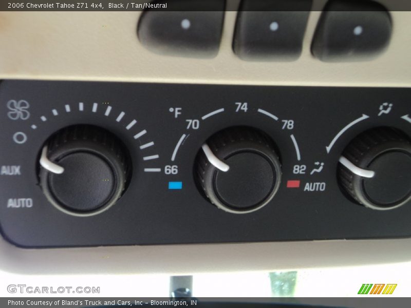 Black / Tan/Neutral 2006 Chevrolet Tahoe Z71 4x4