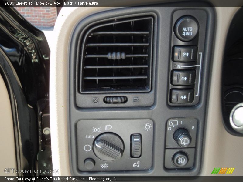 Black / Tan/Neutral 2006 Chevrolet Tahoe Z71 4x4