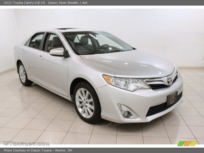 Classic Silver Metallic / Ash 2012 Toyota Camry XLE V6