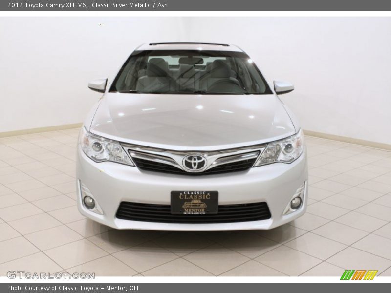Classic Silver Metallic / Ash 2012 Toyota Camry XLE V6