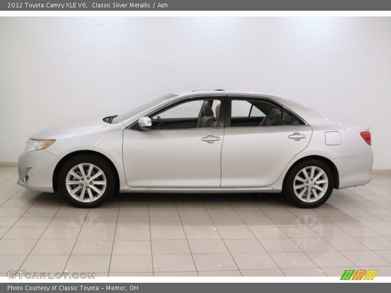 Classic Silver Metallic / Ash 2012 Toyota Camry XLE V6
