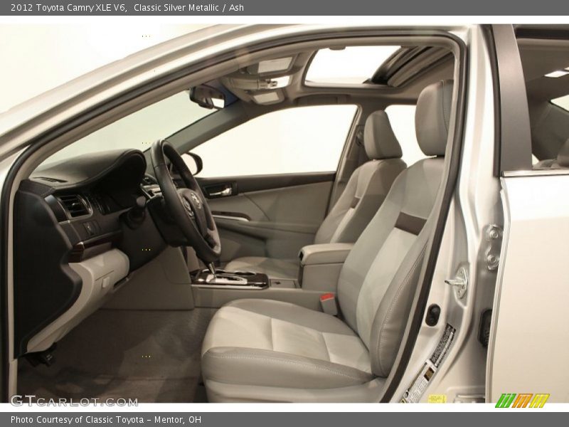 Classic Silver Metallic / Ash 2012 Toyota Camry XLE V6