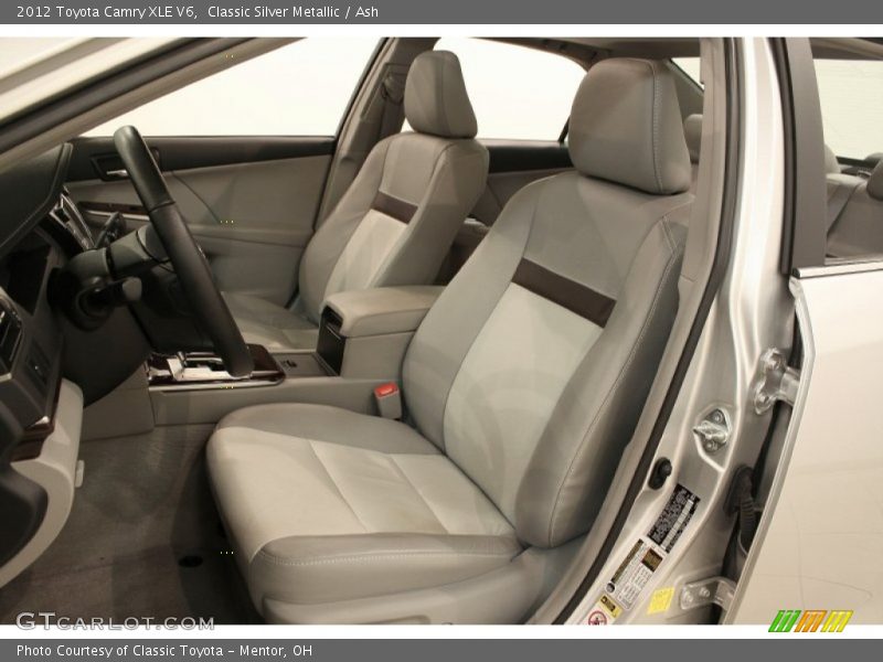 Classic Silver Metallic / Ash 2012 Toyota Camry XLE V6