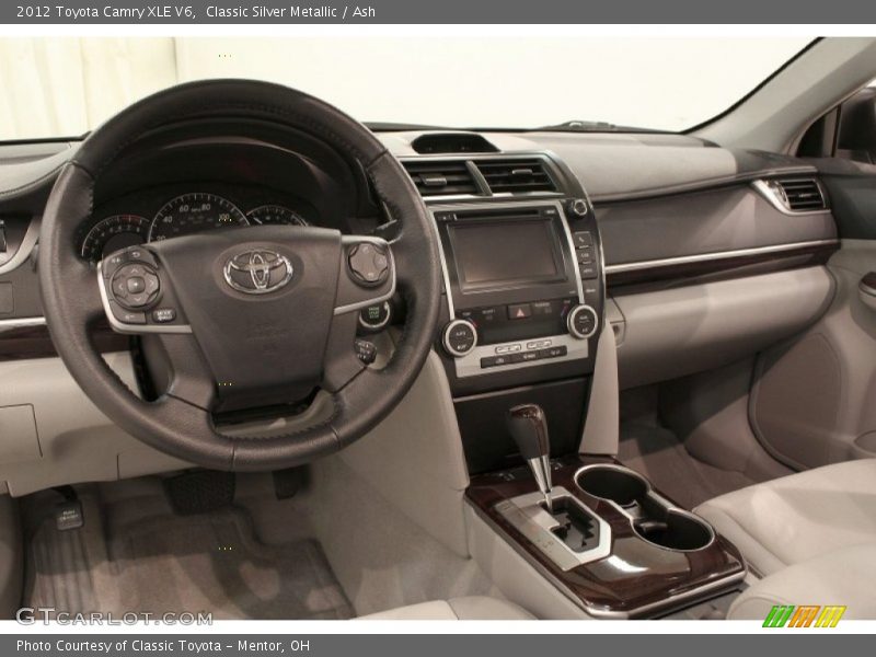 Classic Silver Metallic / Ash 2012 Toyota Camry XLE V6