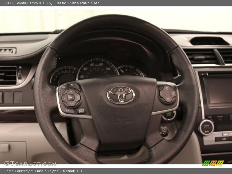 Classic Silver Metallic / Ash 2012 Toyota Camry XLE V6