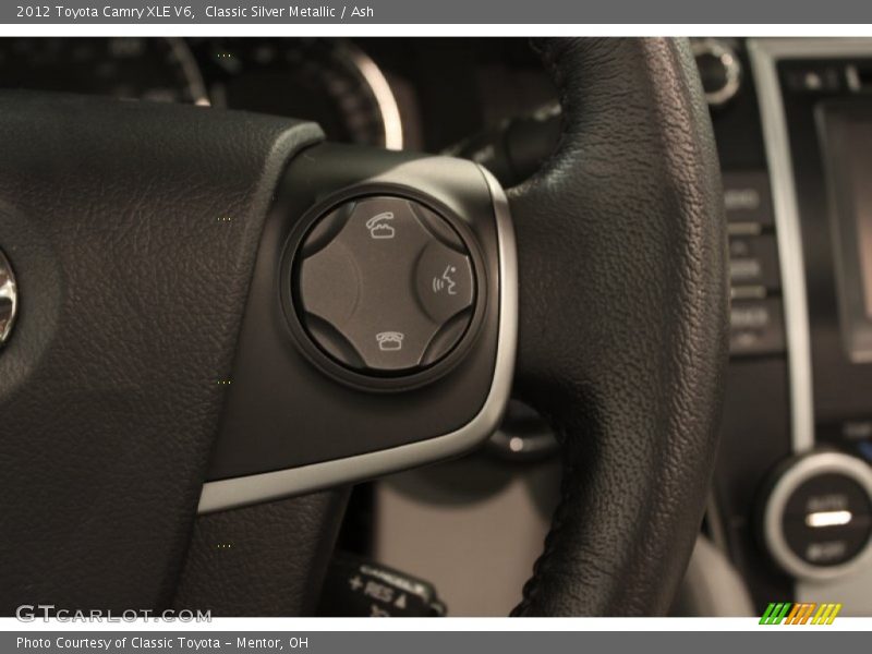 Classic Silver Metallic / Ash 2012 Toyota Camry XLE V6