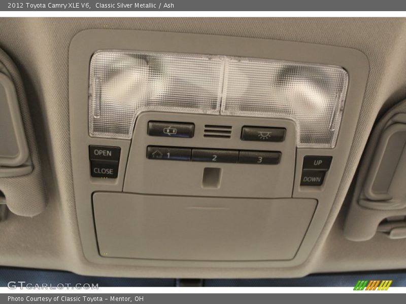 Classic Silver Metallic / Ash 2012 Toyota Camry XLE V6