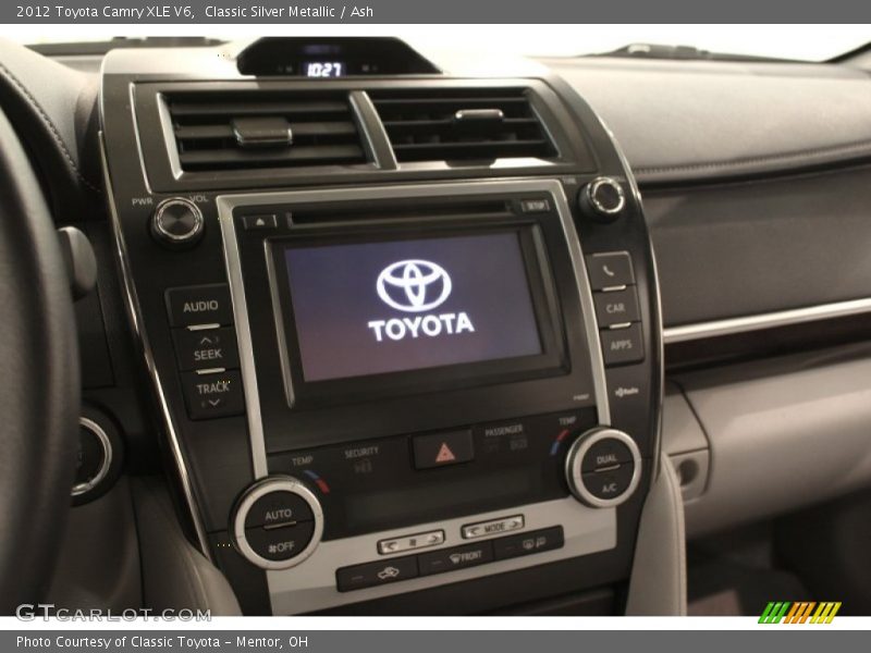 Classic Silver Metallic / Ash 2012 Toyota Camry XLE V6