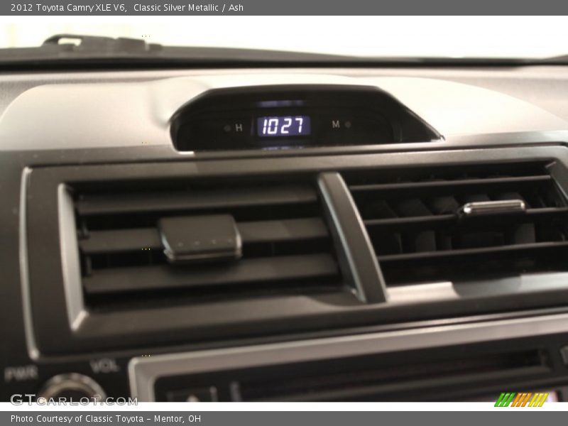 Classic Silver Metallic / Ash 2012 Toyota Camry XLE V6