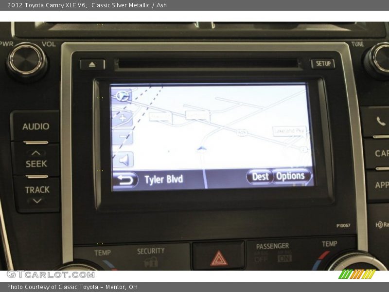 Classic Silver Metallic / Ash 2012 Toyota Camry XLE V6