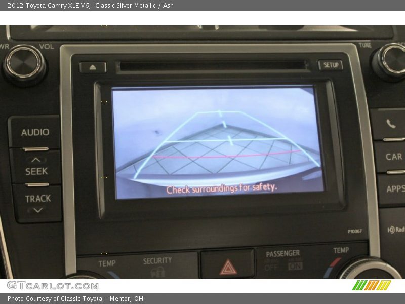 Classic Silver Metallic / Ash 2012 Toyota Camry XLE V6