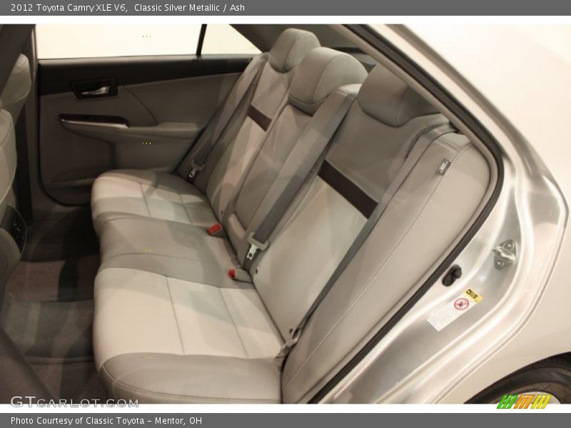 Classic Silver Metallic / Ash 2012 Toyota Camry XLE V6