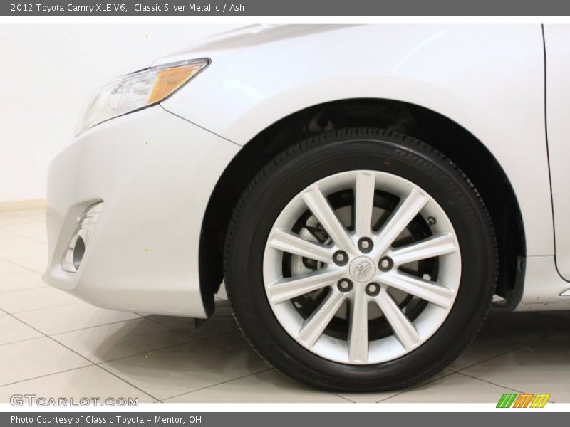 Classic Silver Metallic / Ash 2012 Toyota Camry XLE V6