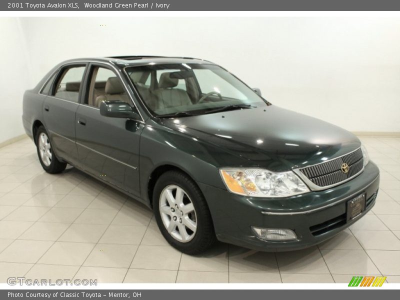 Woodland Green Pearl / Ivory 2001 Toyota Avalon XLS
