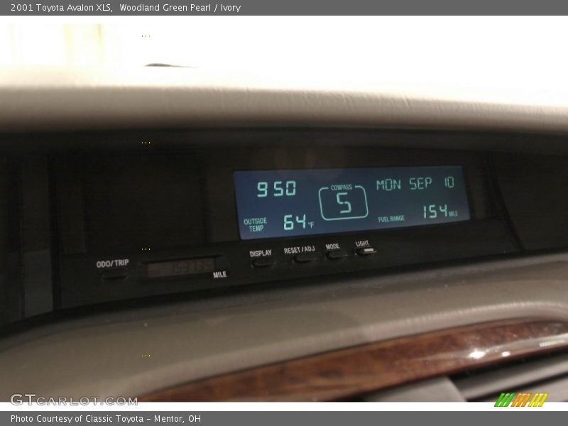 Woodland Green Pearl / Ivory 2001 Toyota Avalon XLS