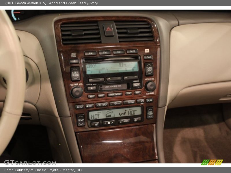 Woodland Green Pearl / Ivory 2001 Toyota Avalon XLS