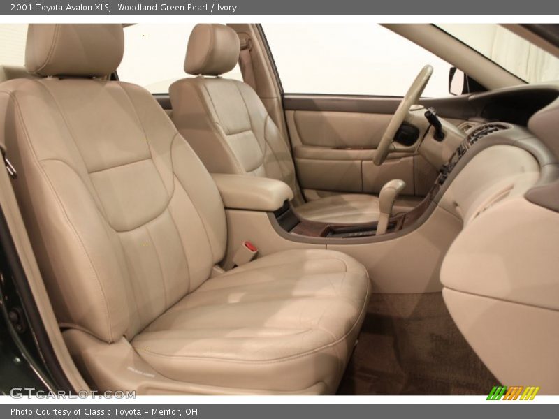Woodland Green Pearl / Ivory 2001 Toyota Avalon XLS
