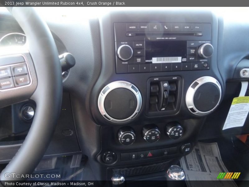 Crush Orange / Black 2013 Jeep Wrangler Unlimited Rubicon 4x4