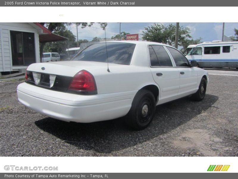  2005 Crown Victoria Police Interceptor Vibrant White