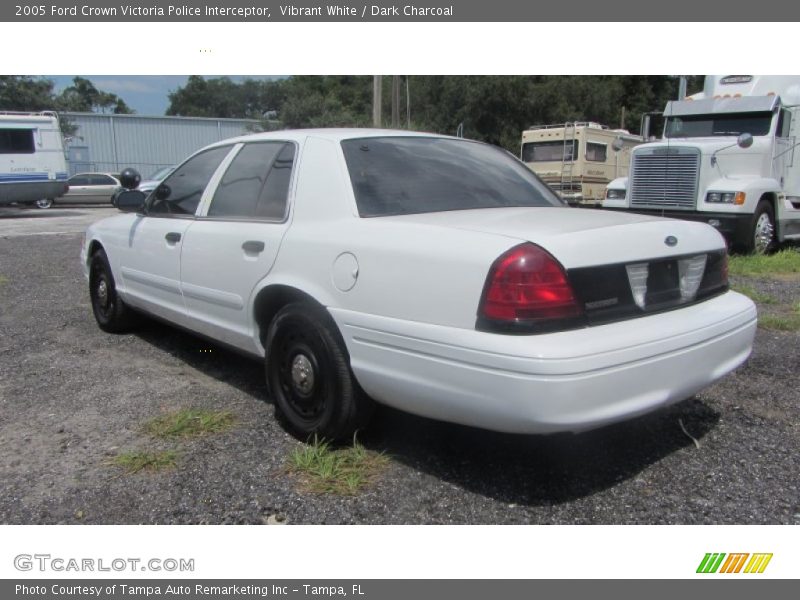  2005 Crown Victoria Police Interceptor Vibrant White
