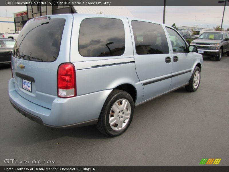 Polar Blue Metallic / Medium Gray 2007 Chevrolet Uplander LS