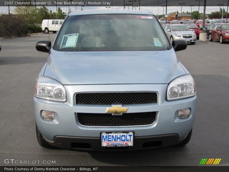 Polar Blue Metallic / Medium Gray 2007 Chevrolet Uplander LS