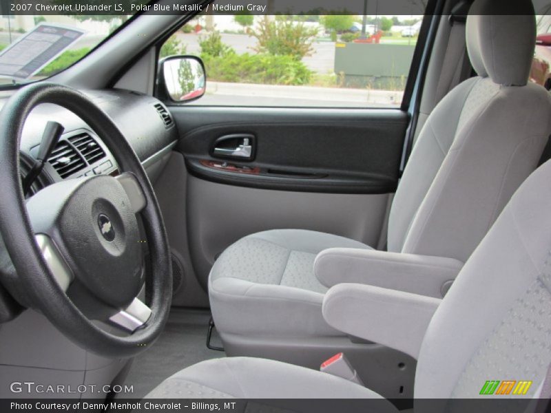 Polar Blue Metallic / Medium Gray 2007 Chevrolet Uplander LS
