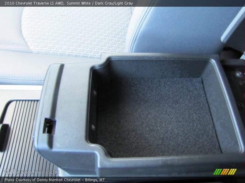 Summit White / Dark Gray/Light Gray 2010 Chevrolet Traverse LS AWD