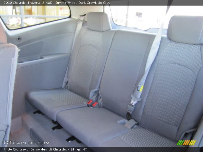 Summit White / Dark Gray/Light Gray 2010 Chevrolet Traverse LS AWD