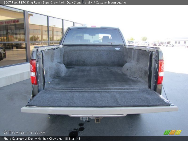 Dark Stone Metallic / Castano Brown Leather 2007 Ford F150 King Ranch SuperCrew 4x4