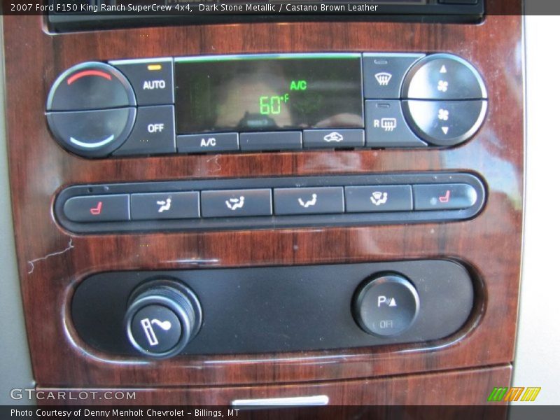 Controls of 2007 F150 King Ranch SuperCrew 4x4