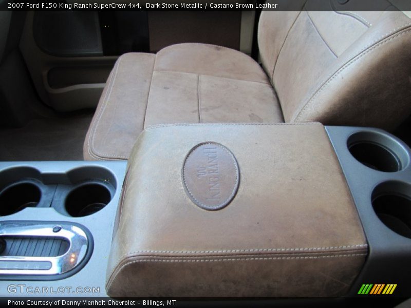Dark Stone Metallic / Castano Brown Leather 2007 Ford F150 King Ranch SuperCrew 4x4
