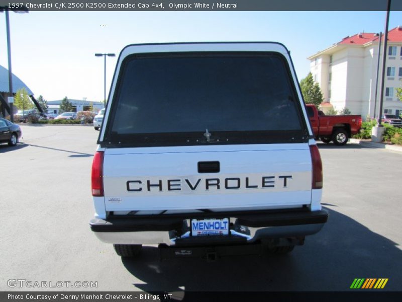 Olympic White / Neutral 1997 Chevrolet C/K 2500 K2500 Extended Cab 4x4