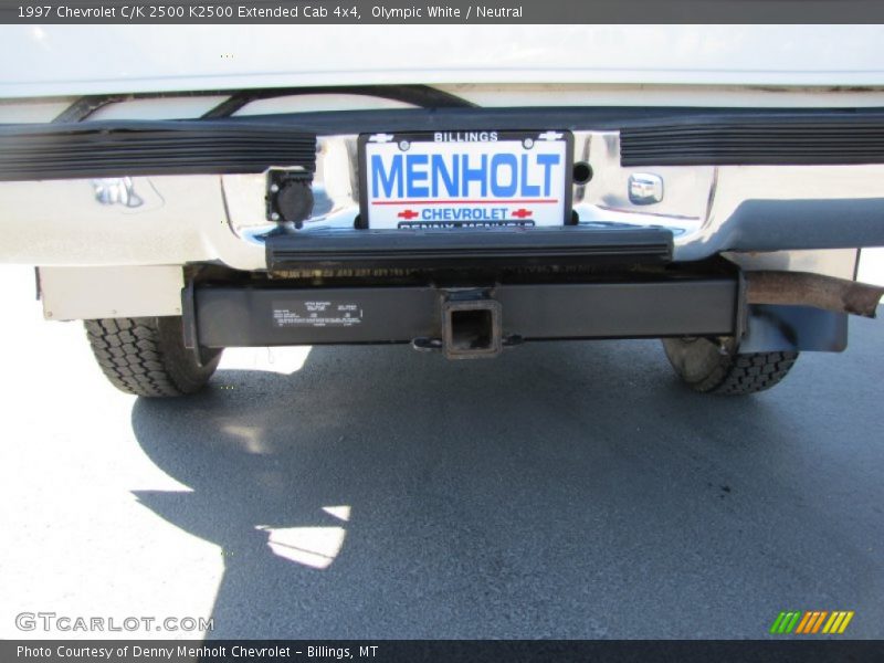 Olympic White / Neutral 1997 Chevrolet C/K 2500 K2500 Extended Cab 4x4