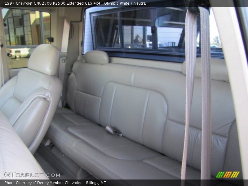Olympic White / Neutral 1997 Chevrolet C/K 2500 K2500 Extended Cab 4x4