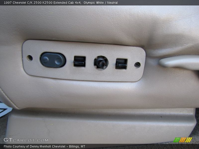 Olympic White / Neutral 1997 Chevrolet C/K 2500 K2500 Extended Cab 4x4