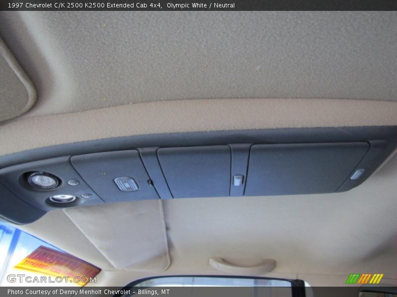 Olympic White / Neutral 1997 Chevrolet C/K 2500 K2500 Extended Cab 4x4