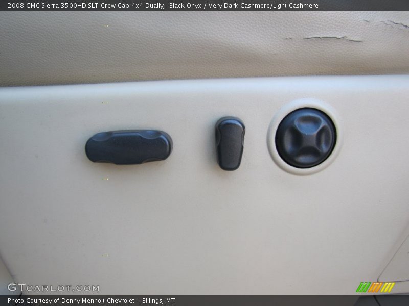 Black Onyx / Very Dark Cashmere/Light Cashmere 2008 GMC Sierra 3500HD SLT Crew Cab 4x4 Dually