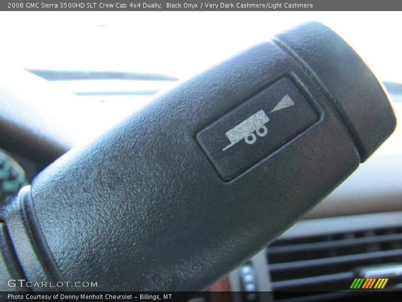 Black Onyx / Very Dark Cashmere/Light Cashmere 2008 GMC Sierra 3500HD SLT Crew Cab 4x4 Dually
