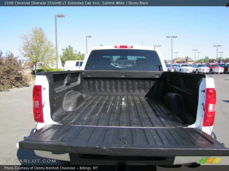 Summit White / Ebony Black 2008 Chevrolet Silverado 2500HD LT Extended Cab 4x4