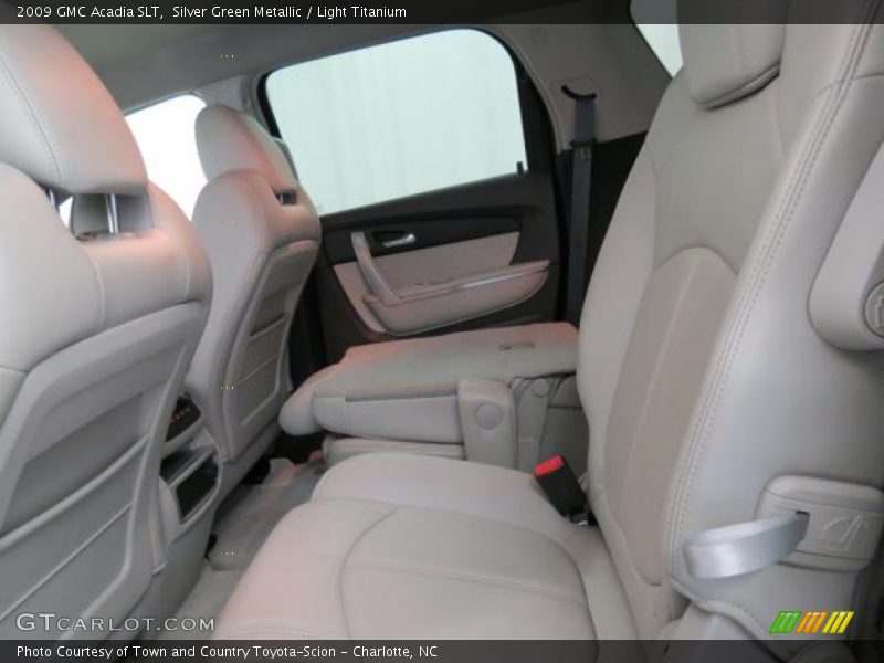 Silver Green Metallic / Light Titanium 2009 GMC Acadia SLT