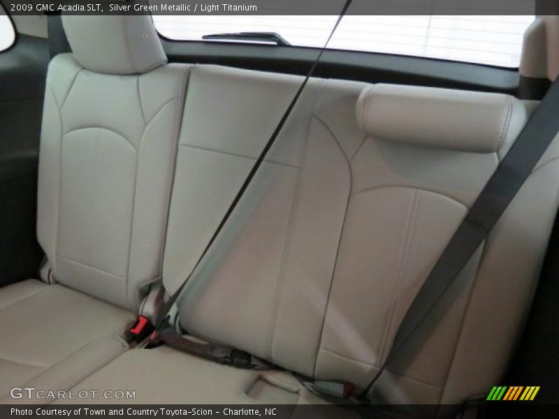 Silver Green Metallic / Light Titanium 2009 GMC Acadia SLT