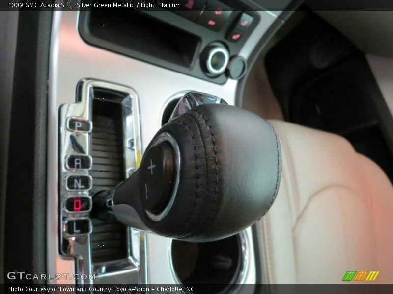 Silver Green Metallic / Light Titanium 2009 GMC Acadia SLT
