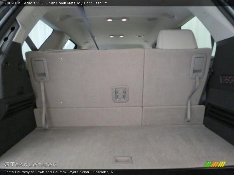 Silver Green Metallic / Light Titanium 2009 GMC Acadia SLT