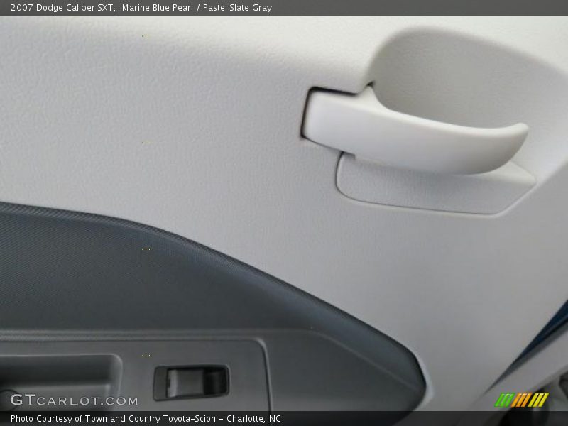 Marine Blue Pearl / Pastel Slate Gray 2007 Dodge Caliber SXT