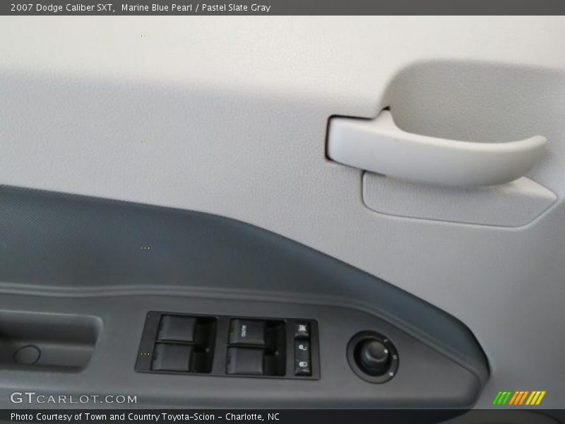 Marine Blue Pearl / Pastel Slate Gray 2007 Dodge Caliber SXT
