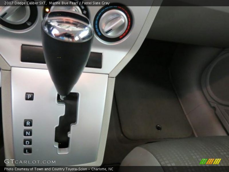 Marine Blue Pearl / Pastel Slate Gray 2007 Dodge Caliber SXT