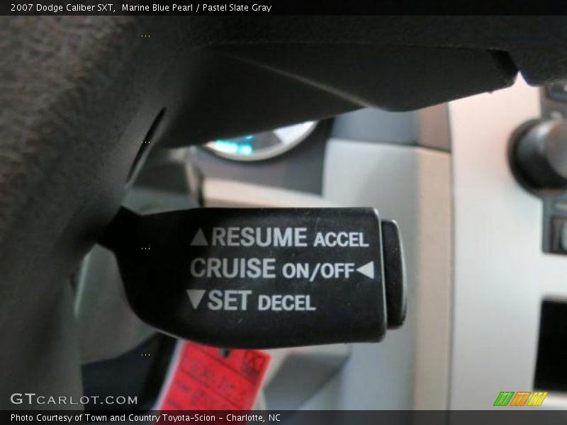 Marine Blue Pearl / Pastel Slate Gray 2007 Dodge Caliber SXT