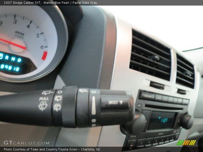 Marine Blue Pearl / Pastel Slate Gray 2007 Dodge Caliber SXT