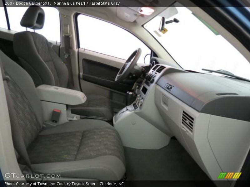 Marine Blue Pearl / Pastel Slate Gray 2007 Dodge Caliber SXT